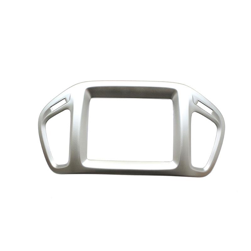 Color My Life Car Center Control Navigație Cerc Cover Trim Sticker pentru Jeep Compass 2017 2018