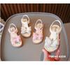 Girls' 2026 Summer Open-Toe Princess Sandals: Soft Sole, Stylish Beach Shoes