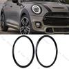 4pcs Front/Rear Lamp Frame Headlight Cover Trim Ring For MINI COOPER F55 F56 F57 2014-2025 Car Accessories 51137300631