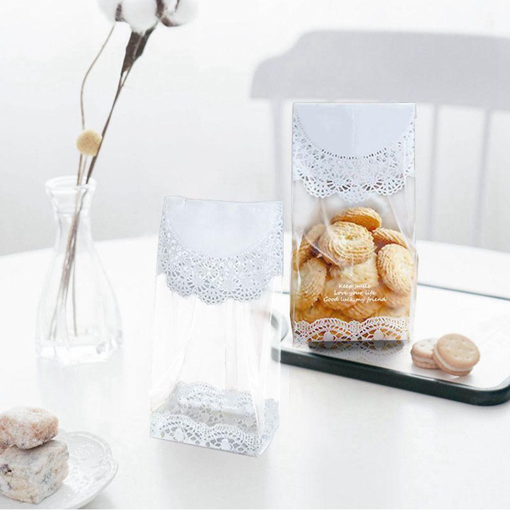 Self Stand Hand Made Bakeware Wedding Supplies Gift Packing Baking  Tools Candy Bag Packaging Bags Biscuit Bag Cookie Holder