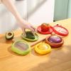 1/4pcs Kitchen Storage Box Fruit Vegetable Container Fresh Box Avocado Tomato Lemon Onion Fresh-Keeping Crisper Kitchen Gadgets