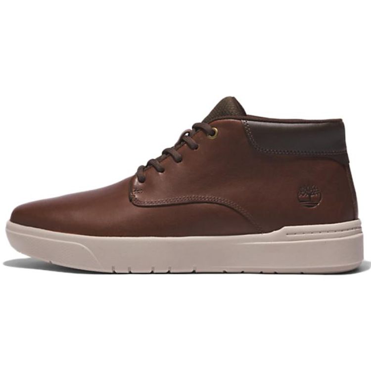 Timberland Seneca Bay Chukka Slip Resistant Durable High Top Sneakers Men Sneakers Coffee-Brown A5UVN201
