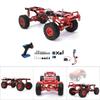 Car Frame Upgrade Part with Electronic Devices Fit for WPL C24 C14 1 16 RC Car