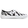 Vans Authentic Series Tiger Print Casual Low-Top Skate Shoes Unisex sneaker Black White VN0A5KRDWHT