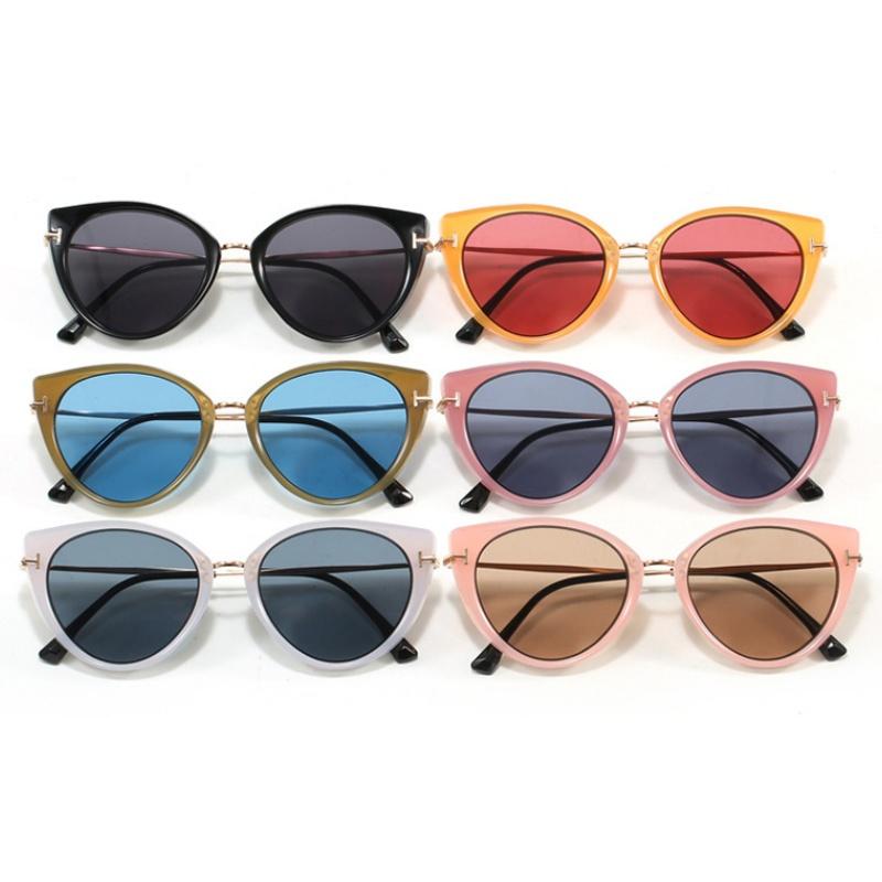Women's Sunglasses, Fashionable Cat Eye T-shaped Sunglasses