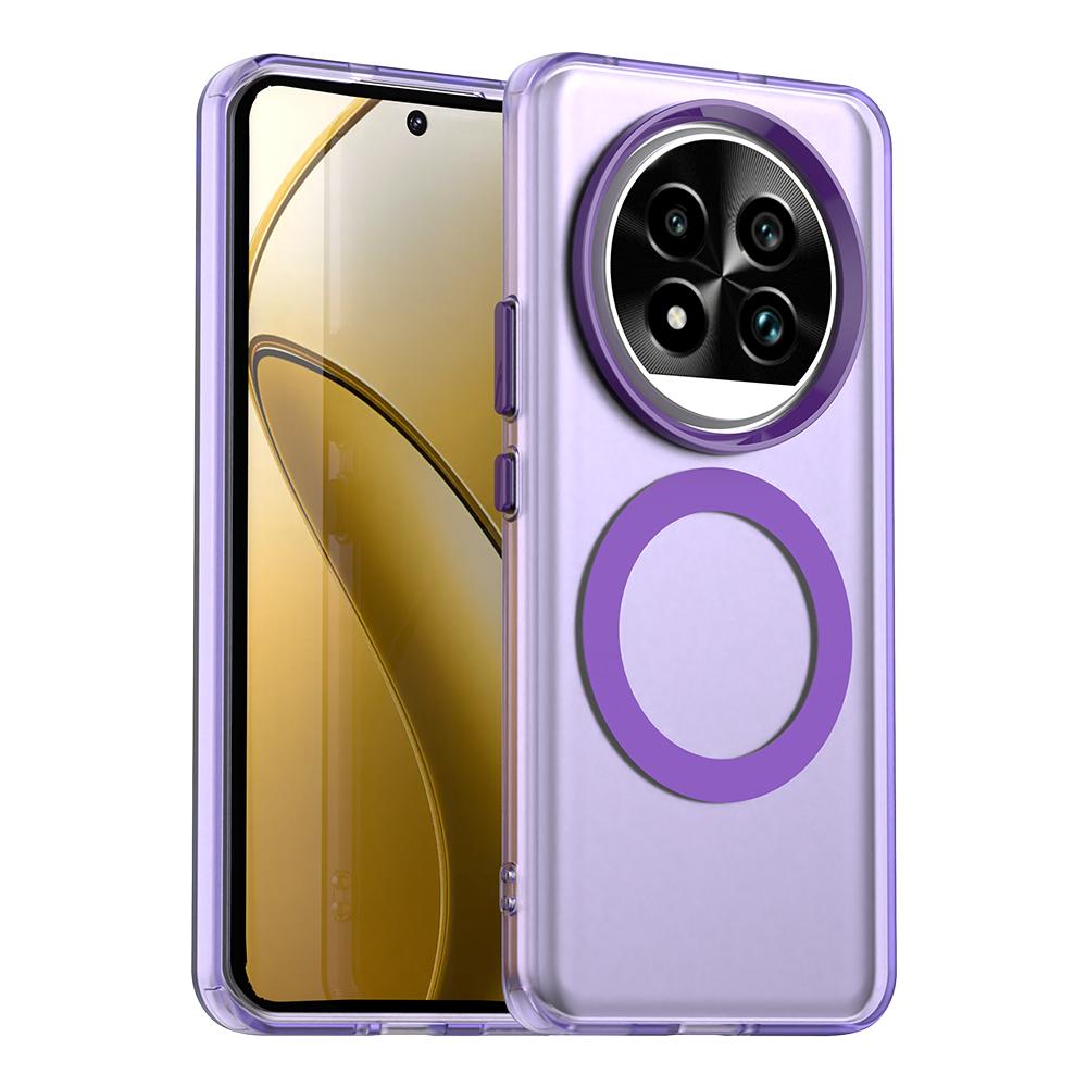 Für OPPO Realme 13 Pro 13 ProPlus Schlanke Sturzsichere Stoßfeste Anti-Fingerabdruck Magnetische Matte Handyhülle