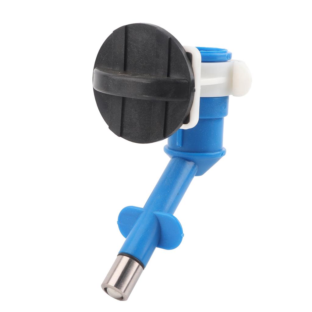 Flaschen Wasser Trinker Spender Futterkopf für Haustier Katze Hund Kaninchen Blau