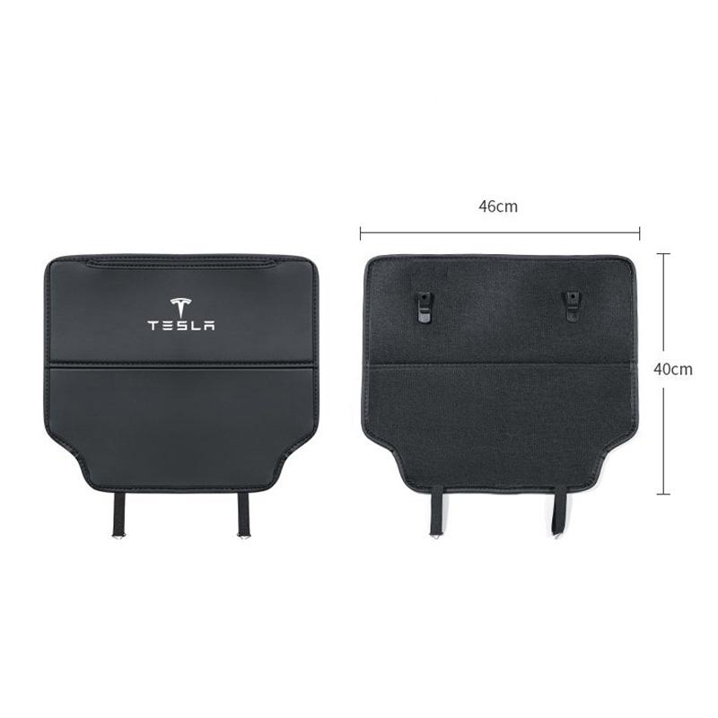 2Pcs Car Seat Anti Kick Pad Protective Cover Auto Accessories For Tesla Model-Y Model-3 Model-X Model-S Cybertruck Roadster