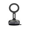 Vacuum Suction Magnetic Phone Holder, 360° Suction Cup Retractable Car Phone Mount Foladable