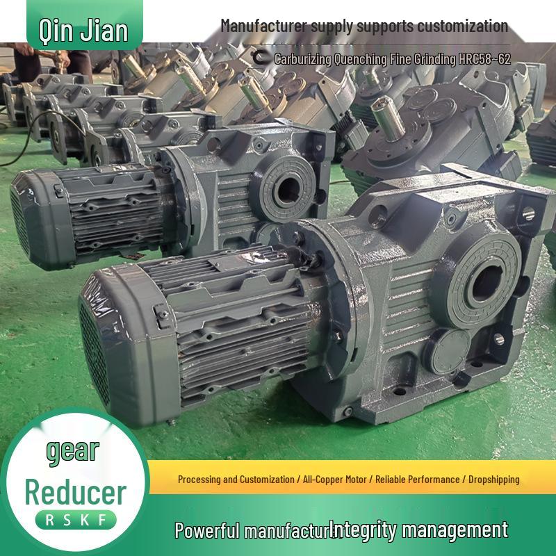 KA/KF/KAF Right Angle Helical Gear Motor with Hardened Spiral Bevel Gear Reducer