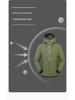Unisex Windproof Hooded Softshell Windbreaker - Lightweight Outdoor Jacket for Spring & Autumn