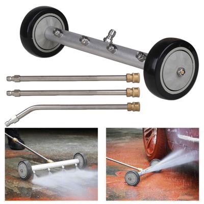 Alt Kısım Basınçlı Yıkama Makinesi 4000 PSI Uzatma Çubuğu ile Araç Altı Temizleyici Tekerlekli Alt Kısım Yıkayıcı Arabalar Kamyonlar SUV'lar için