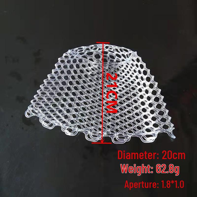 Cross-border PVC Landing Net with Deepened Bag for Fishing Gear