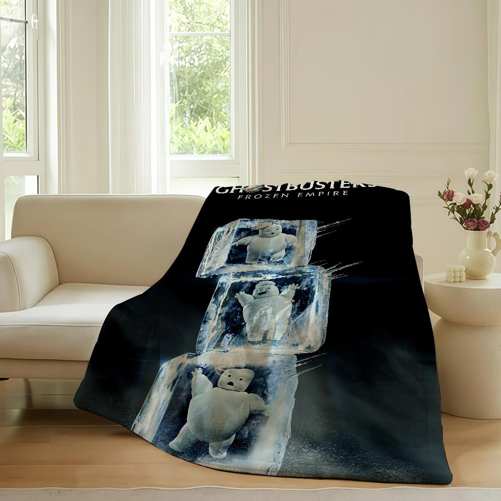 Classic Film G-Ghostbusters-S Cool Blanket Warm Soft Suitable For Bedroom Sofa Bed Living Room Office Travel Camping Gifts