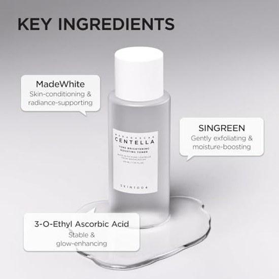 SKIN1004 Tone-Brightening Toner 210ml / Exfoliation Care Porcelain Skin
