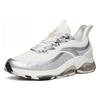 Anta Running Series Fabric Shock Absorption Non-Slip Wear-Resistant Low-Top Running Shoes Men Sneakers Silver 112145502-3