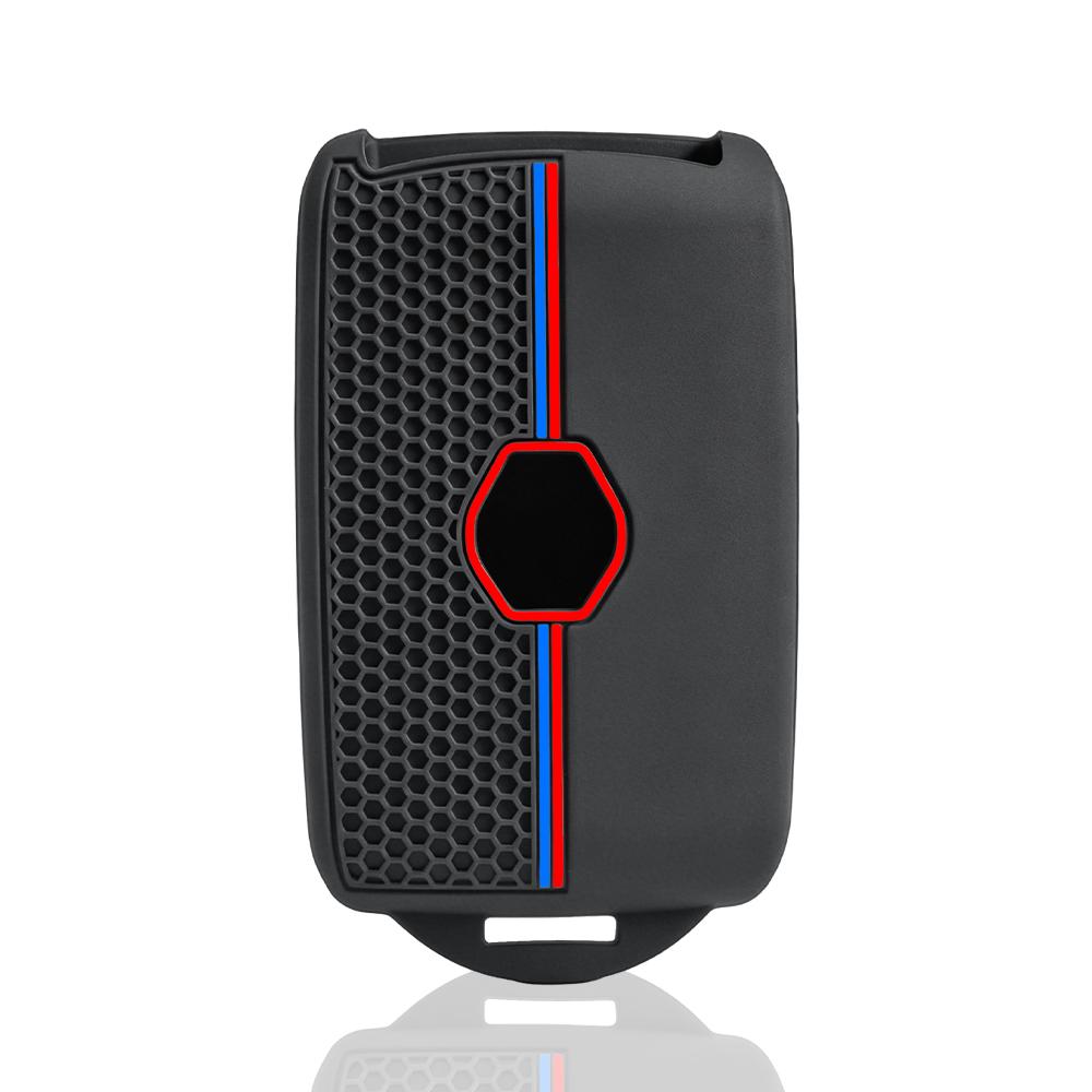 Silicone Car Key Case Cover for Dacia Duster Logan 3 Jogger Sandero for Renault Clio 5 Megane 4 Zoe Kadjar Captur Arkana Koleos