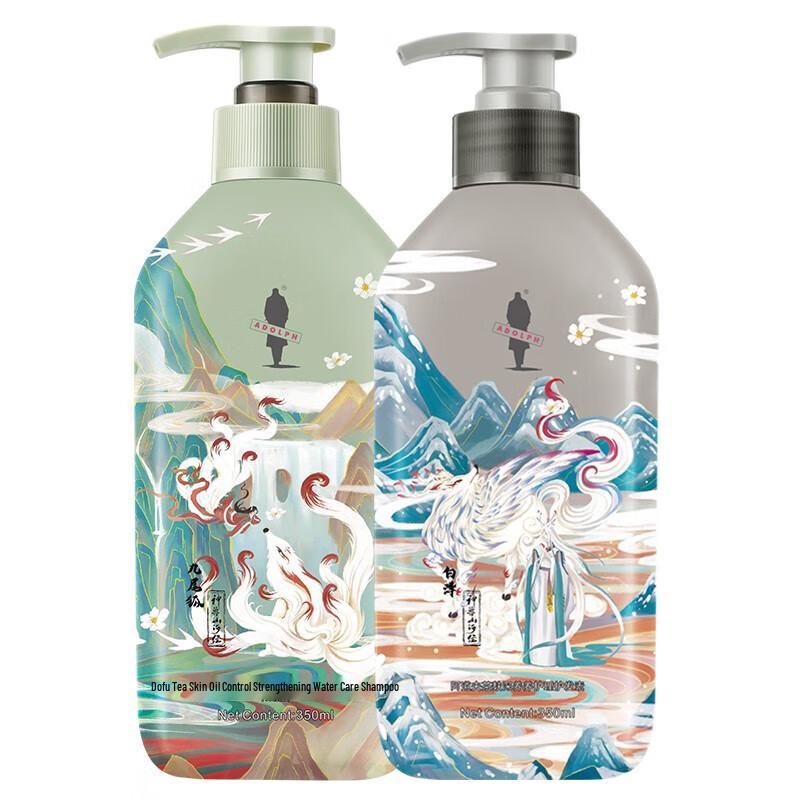 

ADOLPH Shan Hai Jing Anti-Dandruff Oil Control Shampoo & Conditioner Set