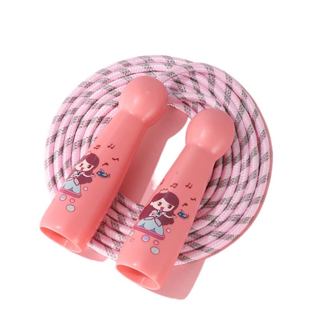 Exercise Jump Rope Cotton Rope Adjustable Jump Rope Cartoon Skipping Ropes  Outdoor