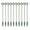 10Pcs Plant Support Stakes with Clips Amaryllis Plant Cage Support Garden Single Stem Flower Support Stake for Tomato Orchid Lily Peony Rose
