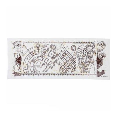 Marushin Hand Harry Potter Oka Made In Character 4105033800 Towel, Map, Fabric, Japan, Design,