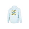 PUMA Downtown Sweatshirts Men's Sky Blue Hooded Moderate Regular 537753-30
