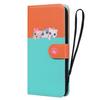 Cartoon Pet Series for Samsung Galaxy A36 5G Wallet Phone Case Splicing Leather Flip Cover