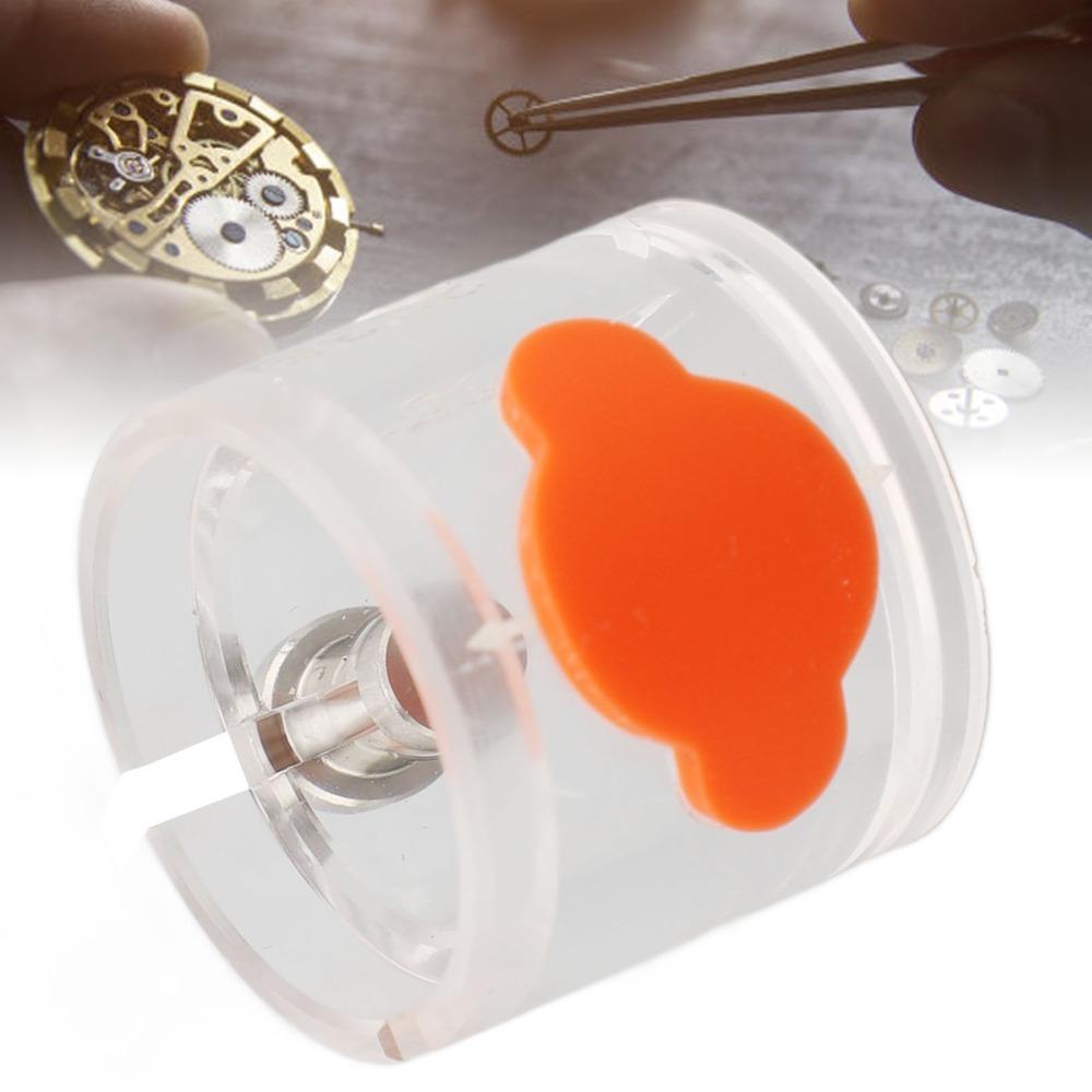 Transparent Watch Movement Clamp Plastic Watch Repair Tool Watch Movement Holder  For Watchmaker