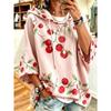 Women's Plus-Size Hooded Sweatshirt, Elegant Comfortable Simple Pattern Print,Fashionable and Versatile