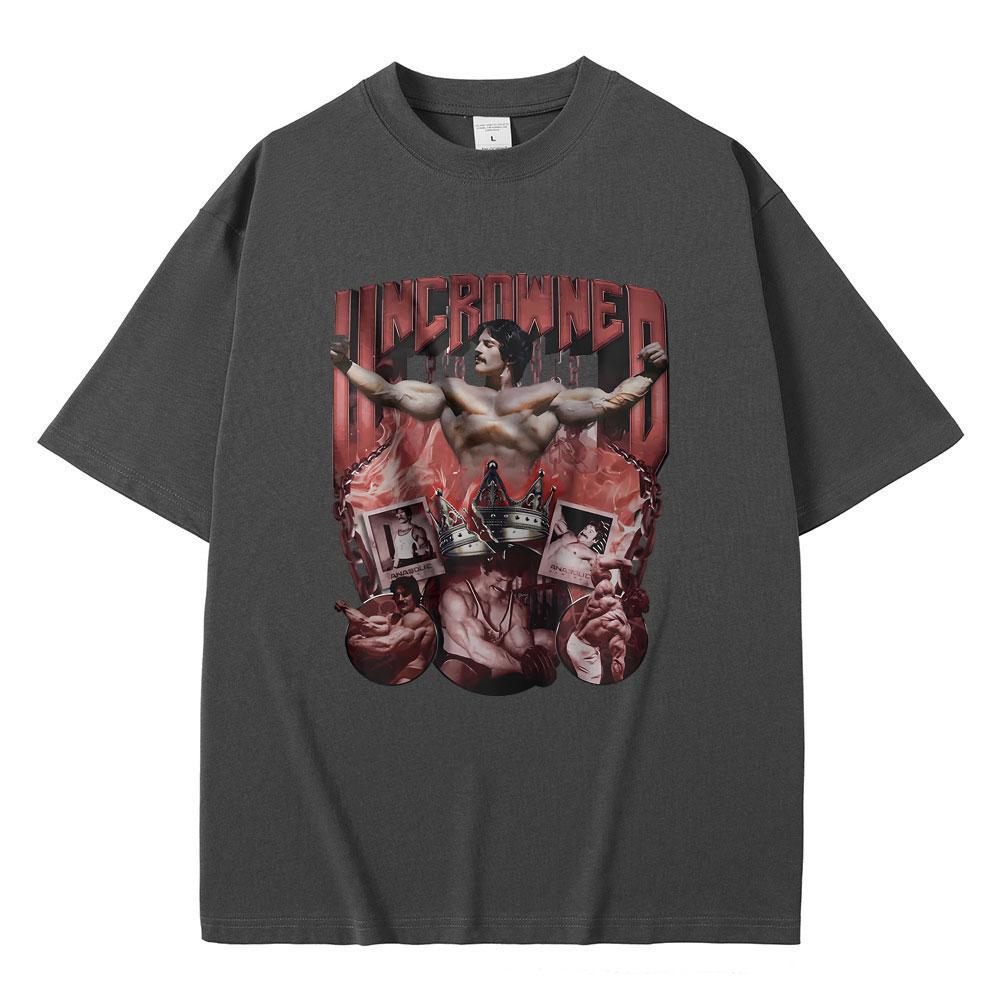 Vtipné Neoficiální Mike Mentzer Steroidy Pumpa Krycí Tričko Muži Ženy Posilovna Kulturista Trička Krátký Rukáv Mužské Tričko z Čisté Bavlny