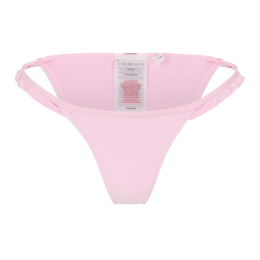 BRAVE SOUL Womens/Ladies Frill Low Rise Bikini Bottoms