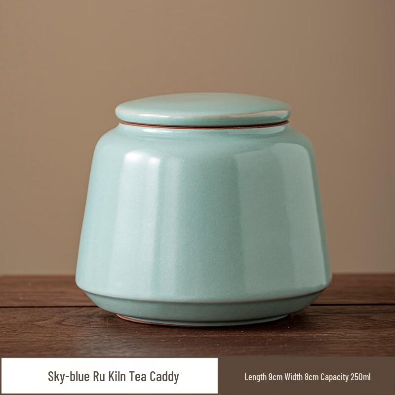 Ru Ware Ceramic Tea Canister