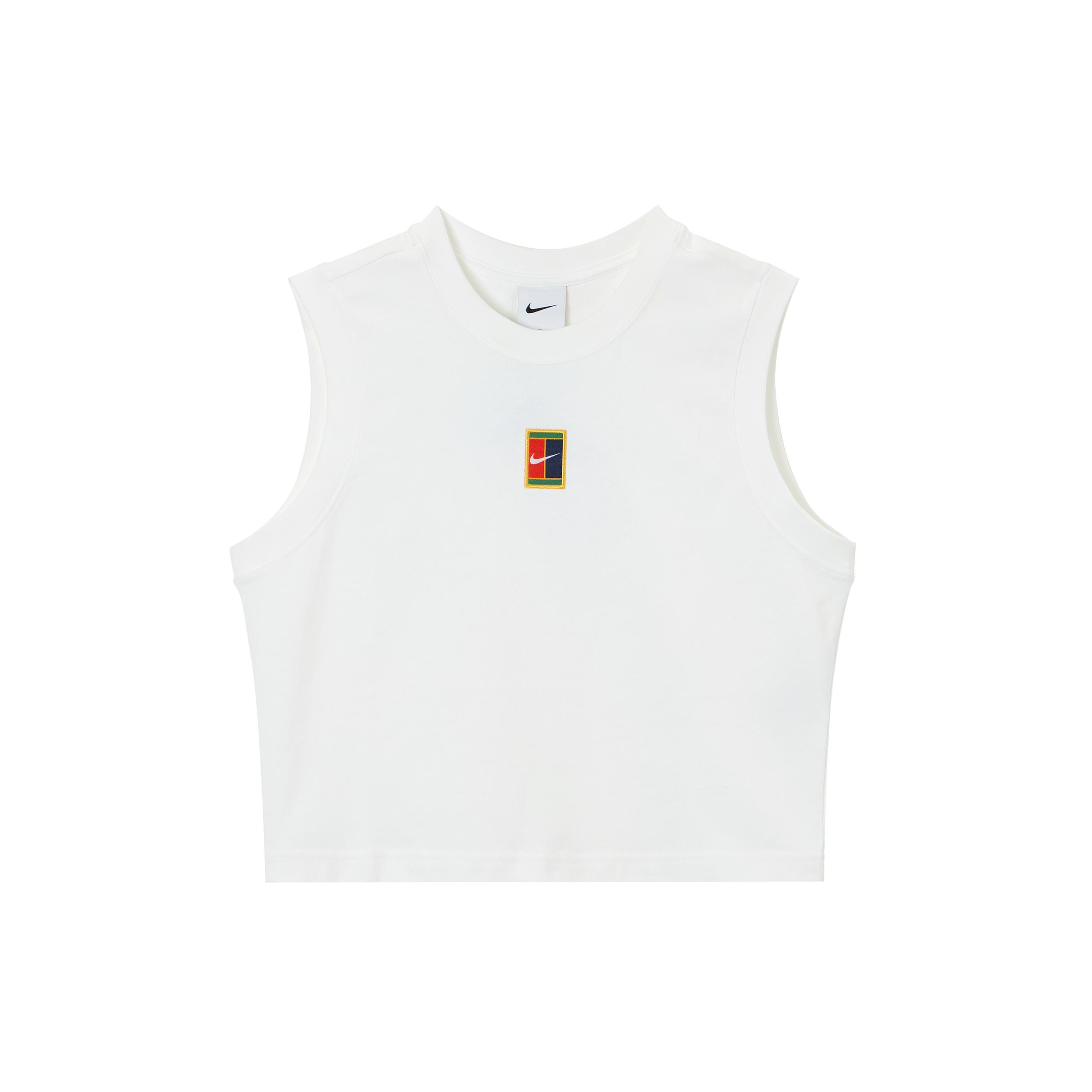 (WMNS) Nike Court Heritage Tennis Tank Asia Sizing White Women s FQ2274-100 L