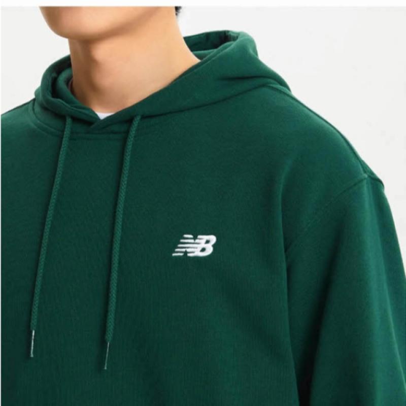 New Balance Uni Small Logo Hoodie Semi Overfit Nbn0e2s071 40 Hoodie
