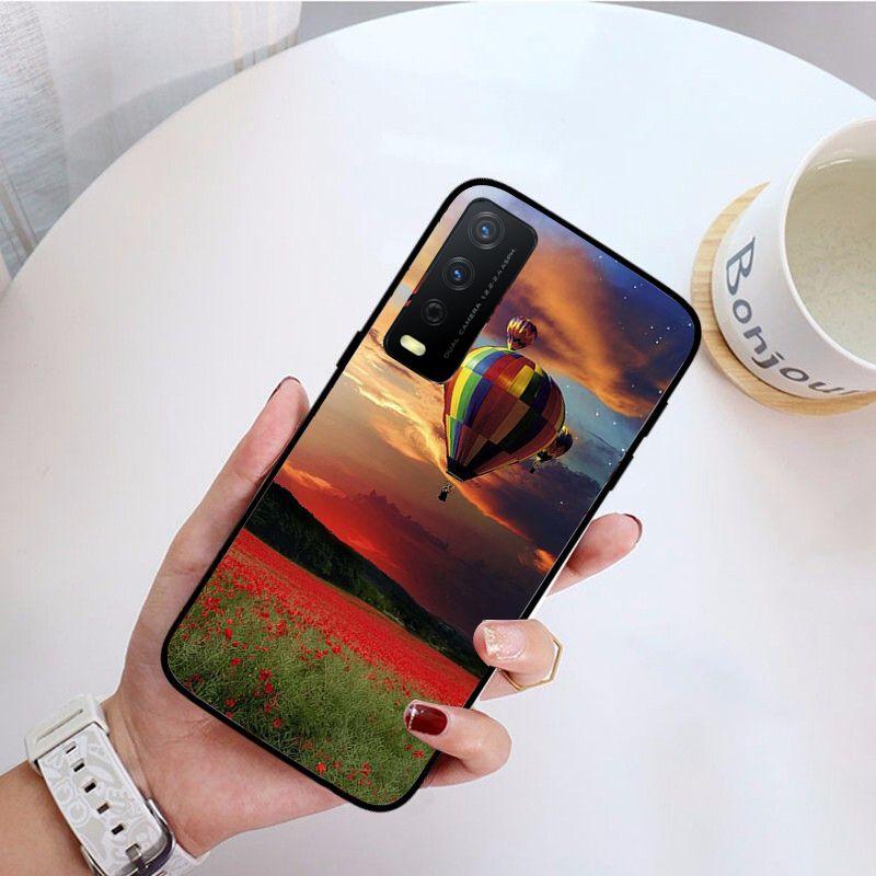 Air Balloon Funda Phone Cover For Vivo Y31 Y30 Y33S Y11S Y12S Y17 Y20 Y20S Y21 Y21S Y1S Y53S Y15 Y19 Y91C V23 5G Cases Coque