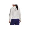 Under Armour Journey Washed Jacquard Embossed Hoodie Women Hoodie Misty-Grey 1376915-006