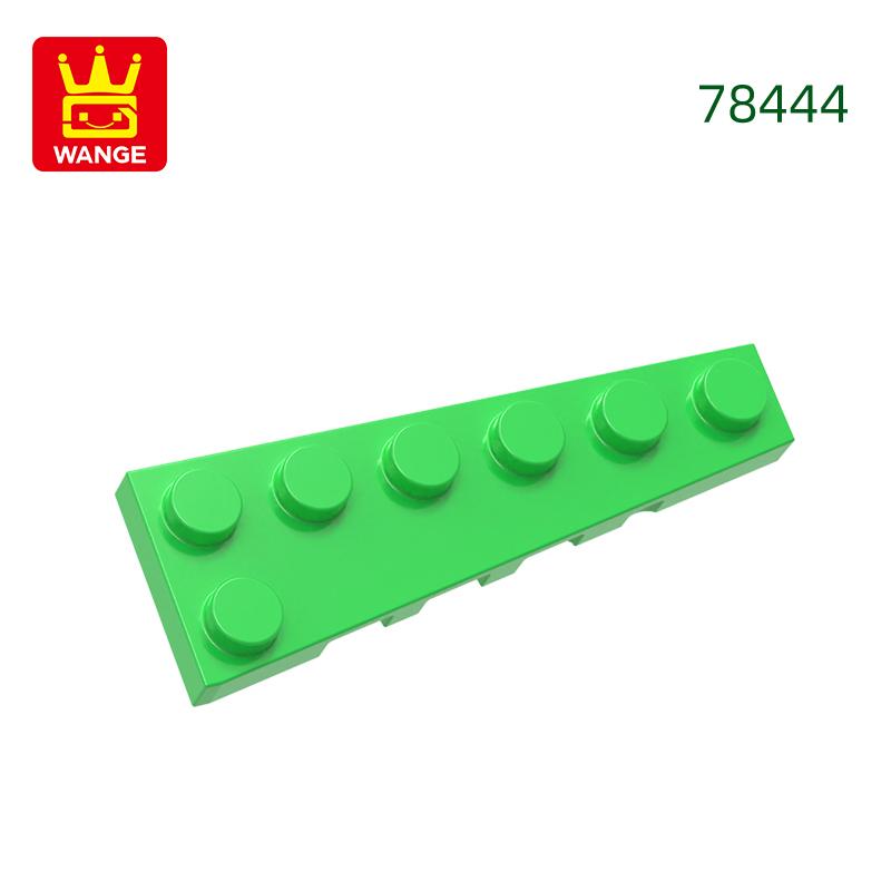 79Pcs/Lot 78443 6x2 Right Wedge Plate Building Blocks Moc Accessories Compatible With Assembles Bricks Children Toys Gift about 79pcs