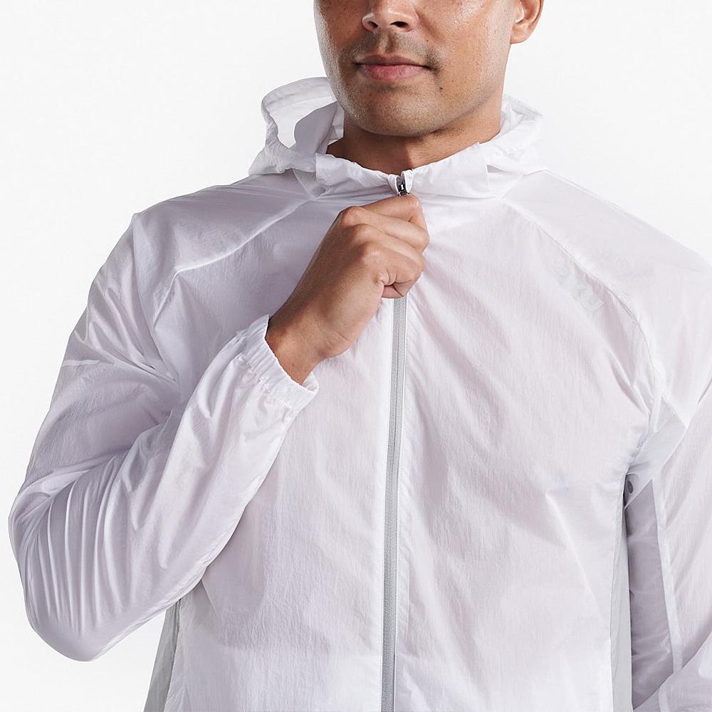 2Xu Men'S Aero Windbreaker White_Mr7208Awht-Hbm