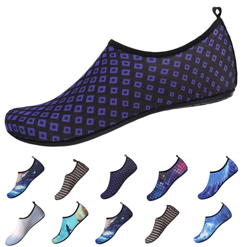 Water Shoes for Swimming Diving Hiking Quick Drying Lightweight Slip On Aqua Socks with Flexible Sole for Outdoor Water Sports and Beach Activities