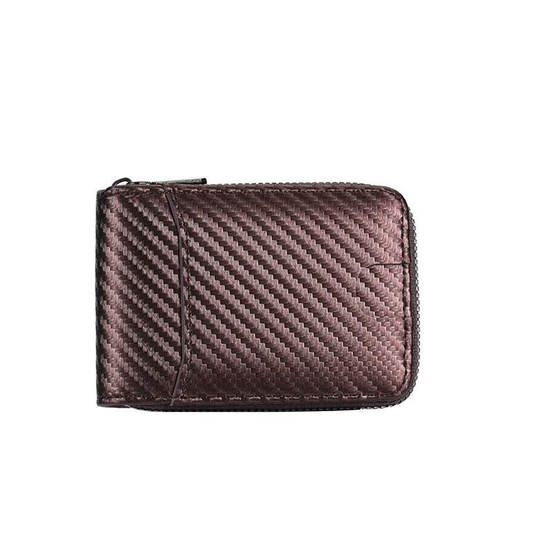 Ultra Fiber Card Bag With RFID Function Anti-theft Brush Men's Wear-resistant Multi Slot USD Clip Ultra-thin Sleeve