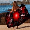 Band R-Red Hot Chili Bath Towel Microfiber Soft Water Absorbing Breathable For Girl Kids Decorative Cartoon Beach Towel