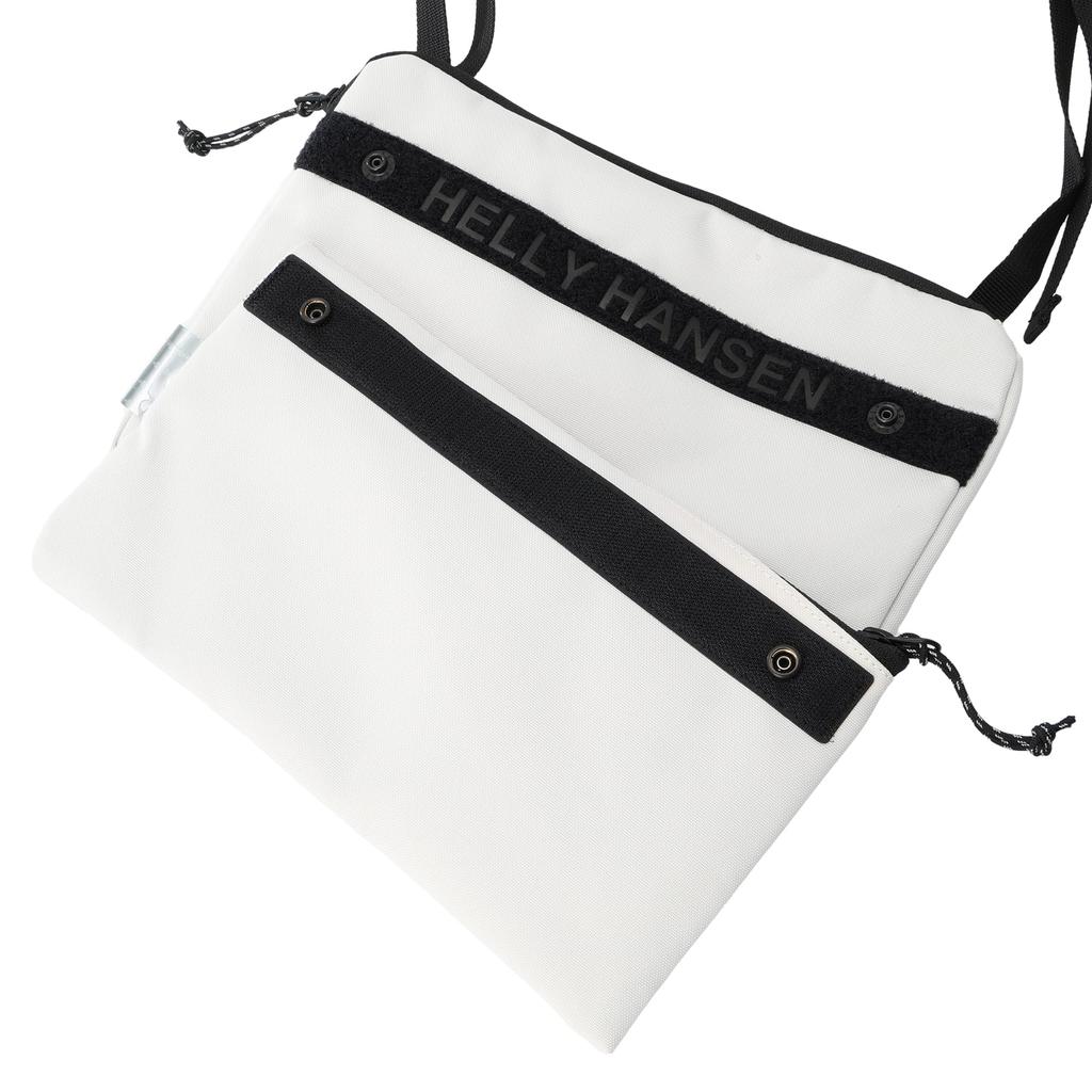 Helly Hansen Cordura Sacoche Shoulder Ivory Bag, Crossbody, Water-Resistant, Unisex, HY92418,