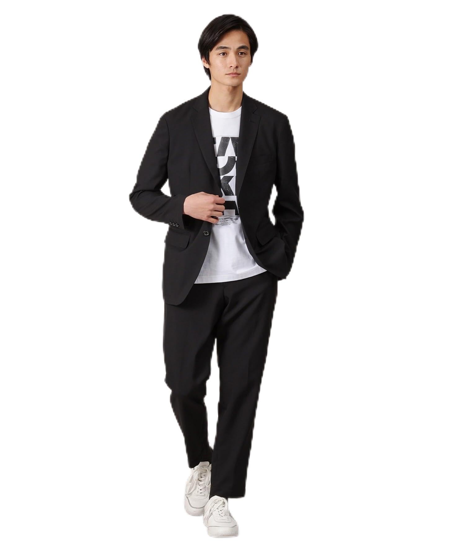 

TAKEO KIKUCHI Limited Edition Tailored Jacket and Pants Set Black Size S Men s (G8761001), (019)