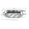 Wall-Mounted Bathroom Soap Holder Dish with Drainage, Plastic Shower Soap Box