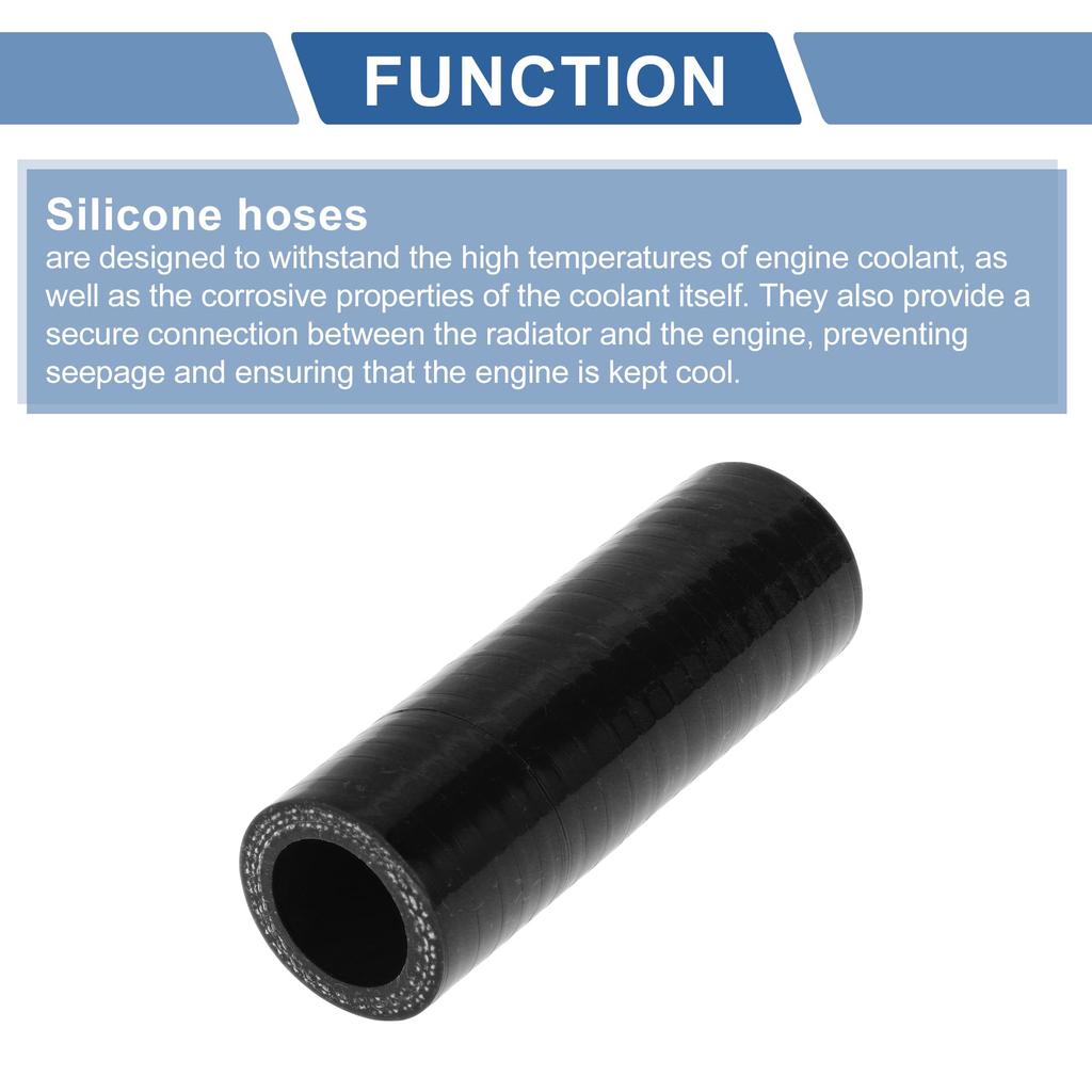 ACROPIX Inner Diameter 0.7 inch (18 mm) Length 3.0 inch (76 mm) Straight Hose,