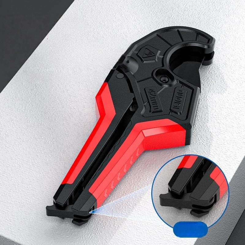 1Pcs 0-42Mm Alloy Body Ratchet Scissors Tube Cutter High Hardness Pipe Cutter For Pvc Ppr Pex Plastic Hoses Plumbing Pipe