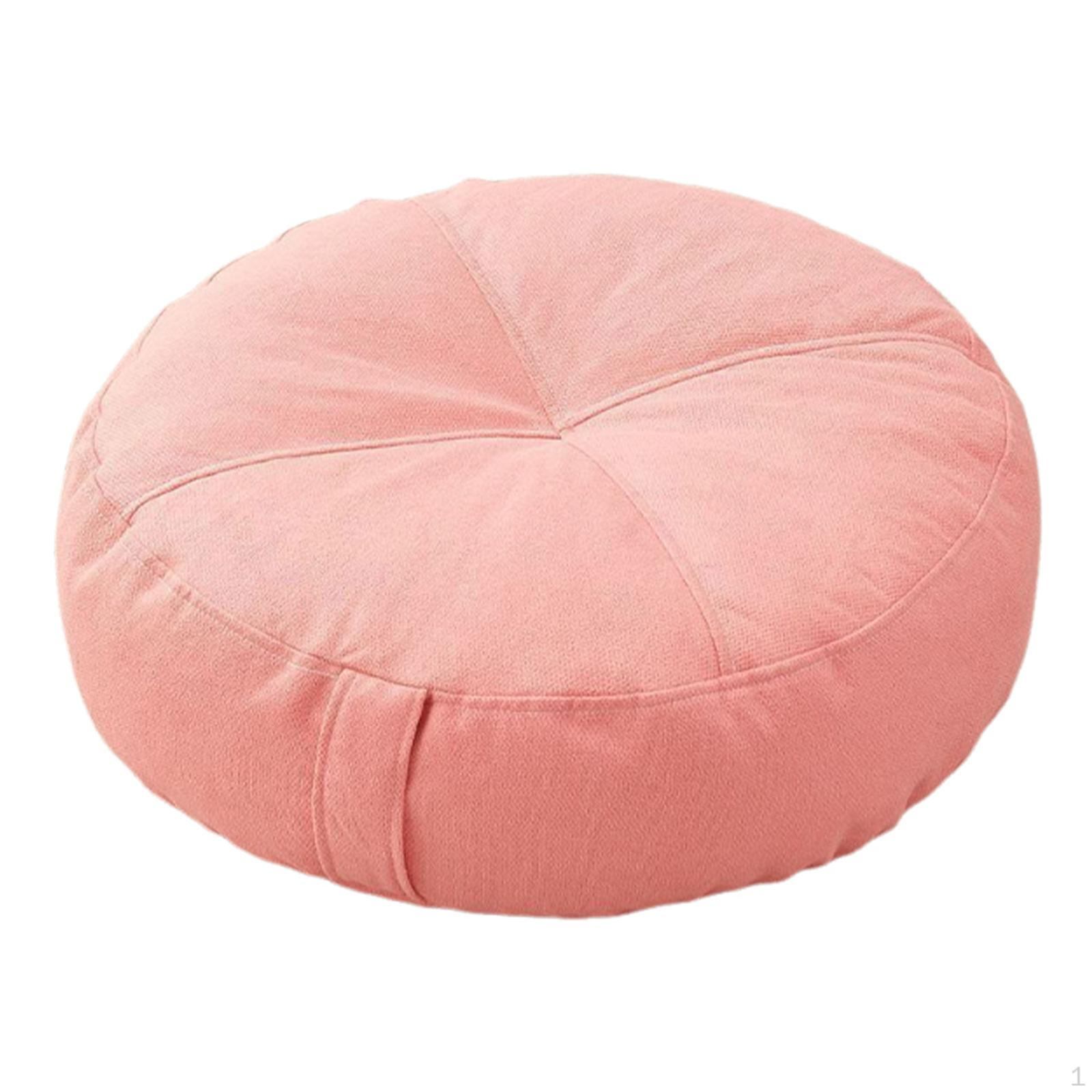 

Round Cushion for Meditation And Sitting, Indoor Outdoor Use рожевий