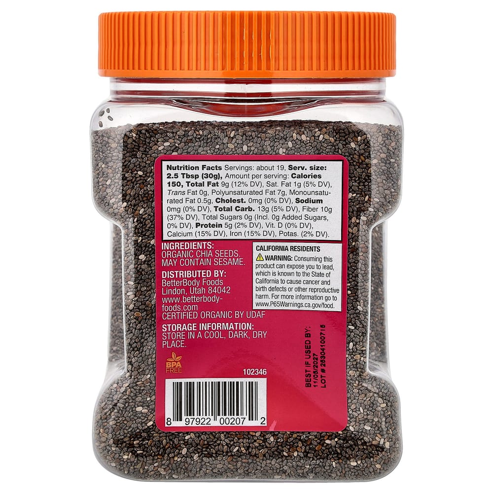 IHerb Chia semínka 567 g (20 oz)