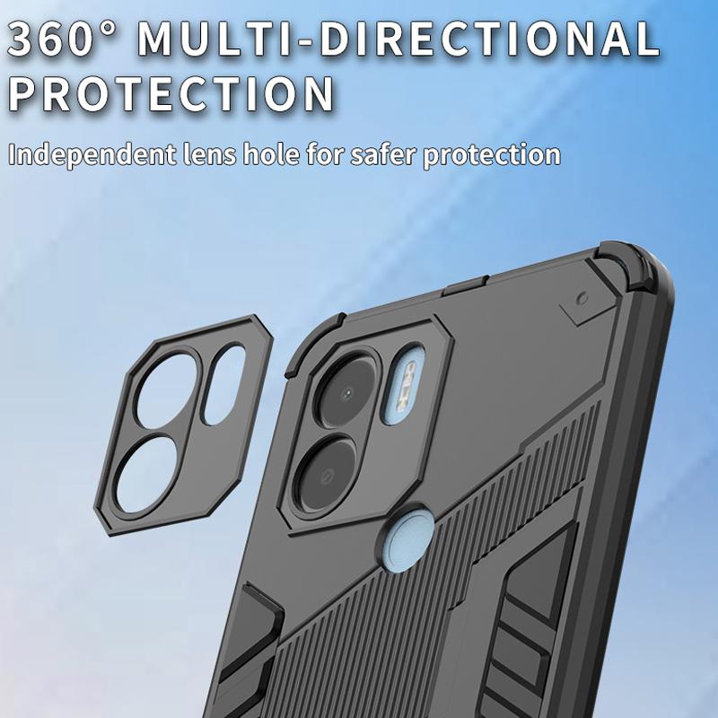 Wstrząsoodporne etui dla Xiaomi Redmi Note 12 Pro + A1 A2 Plus 12C 12S 4G 5G Pokrowiec na telefon Bumper Uchwyt Armor Tył Coque