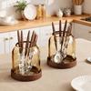 Retro Storage Jar Vintage Chopstick Rack Artistic Dessert Picks Holder  Table Decor